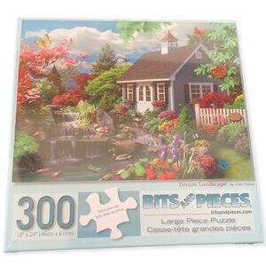 Bits and Pieces 300 Piece Jigsaw Puzzle Dream Landscape NEW